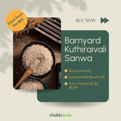 Barnyard Millet (Sanwa / Kudiraivali)