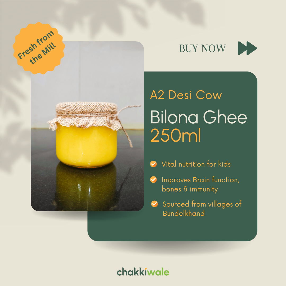 A2 Desi Cow Bilona Ghee - 250ML