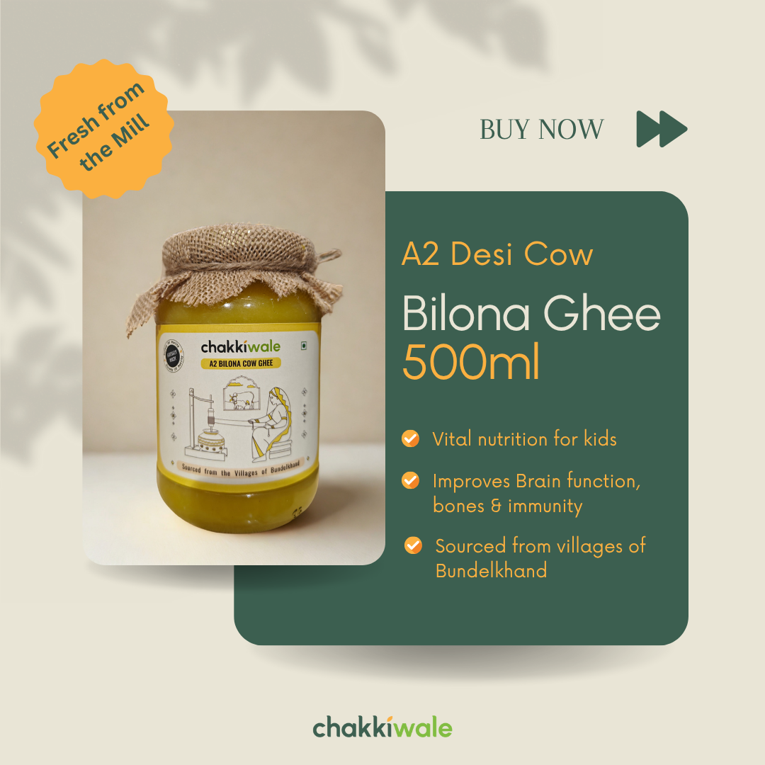 A2 Desi Cow Bilona Ghee - 1L
