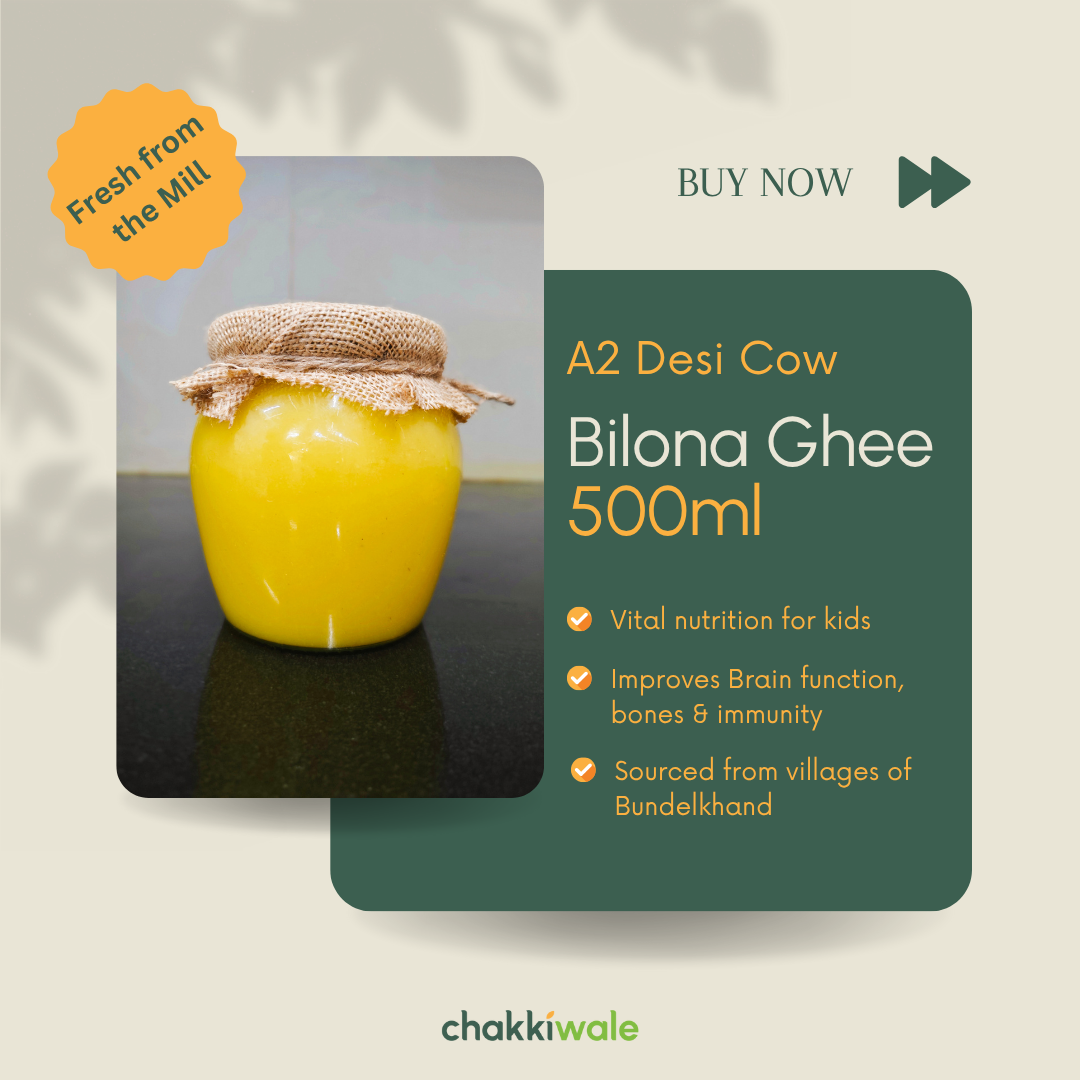 A2 Desi Cow Bilona Ghee - 500ML