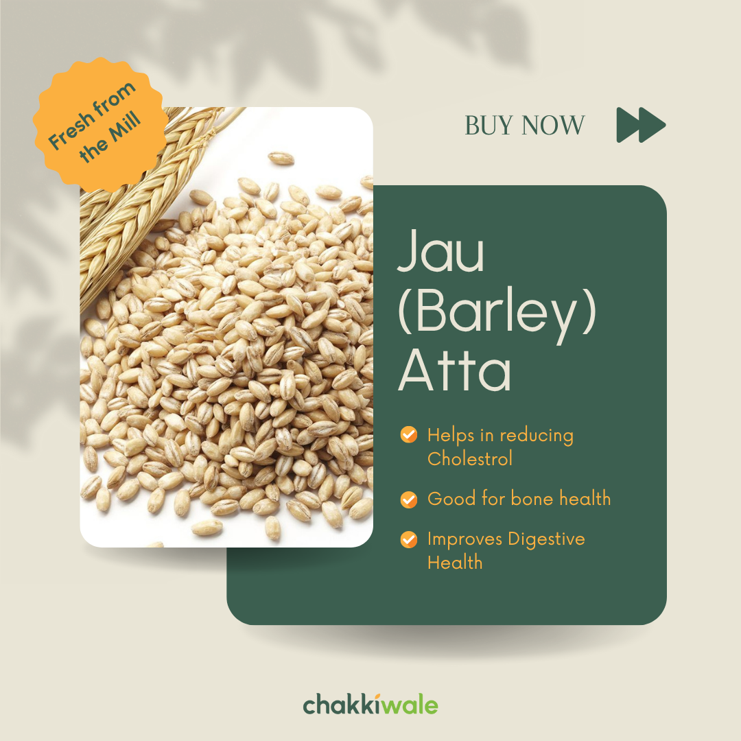 Barley Atta (Hulled) - Jau