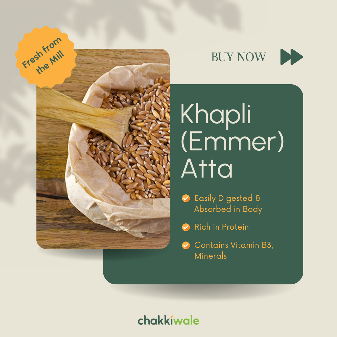 Khapli (Emmer) Wheat Flour