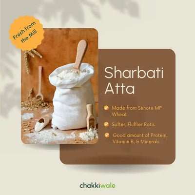Sharbati (MP) Wheat Flour
