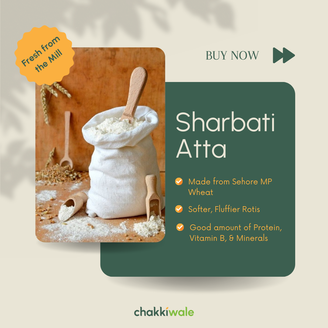 Sharbati (MP) Wheat Flour