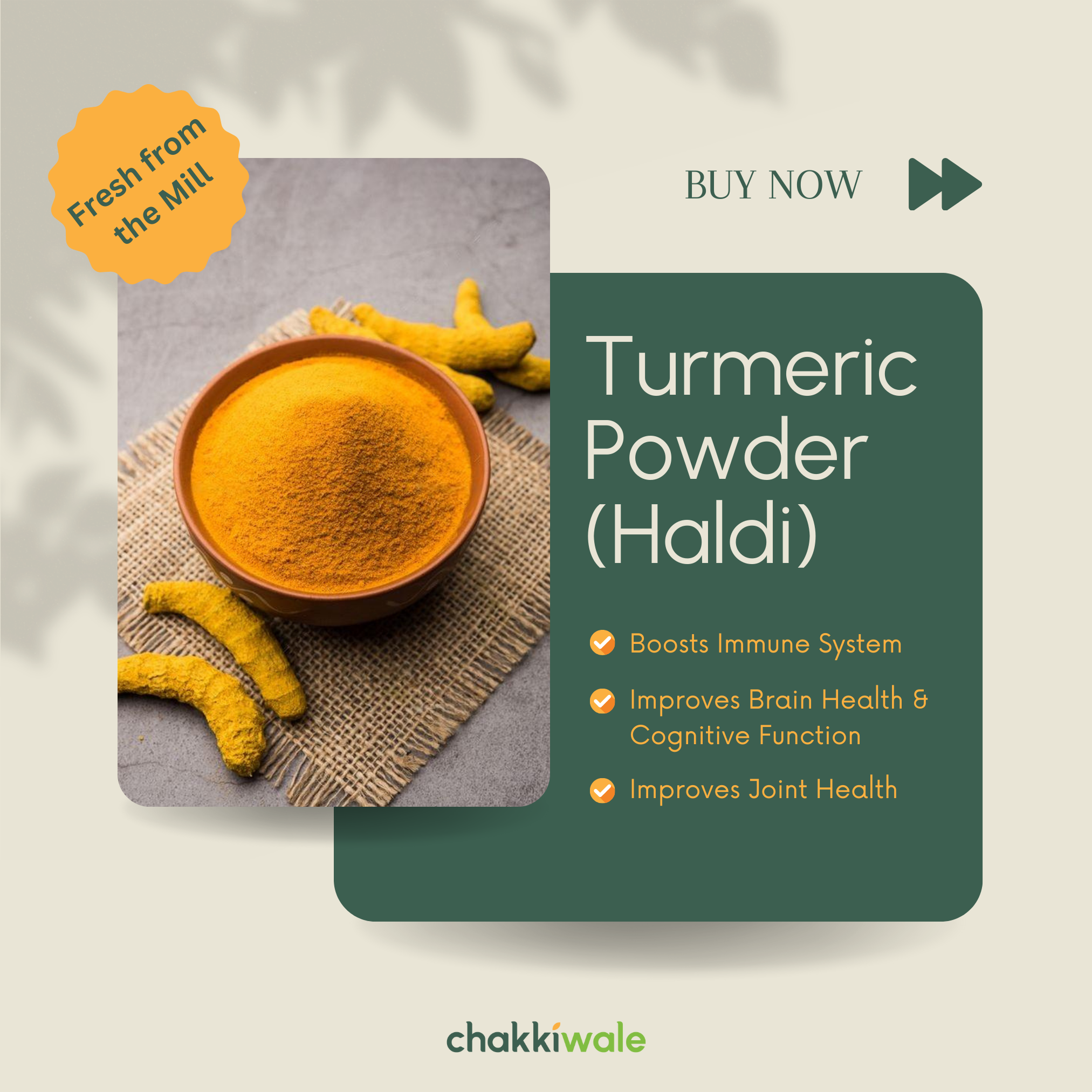 Erode Turmeric Powder (Haldi)