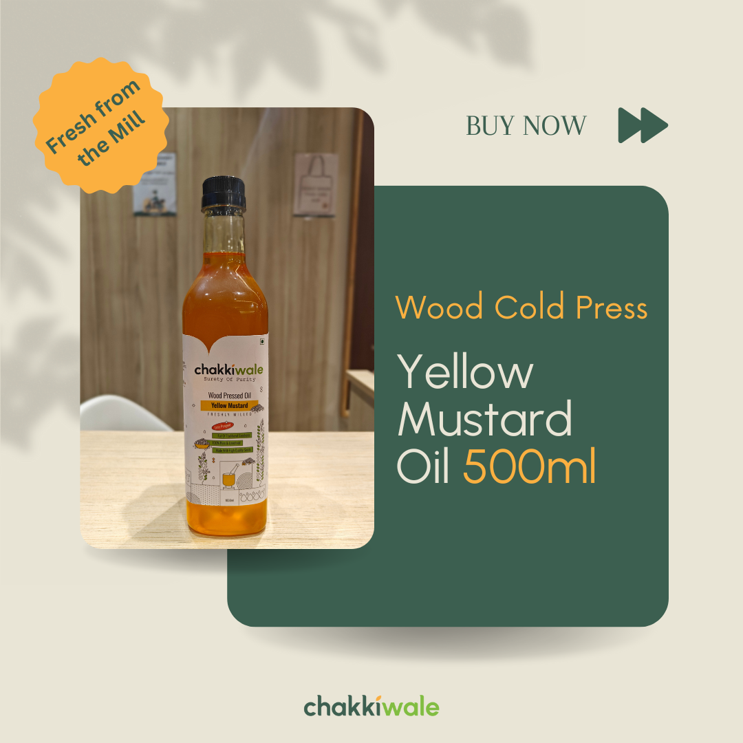 Yellow Mustard Oil - 500 ml (CP)