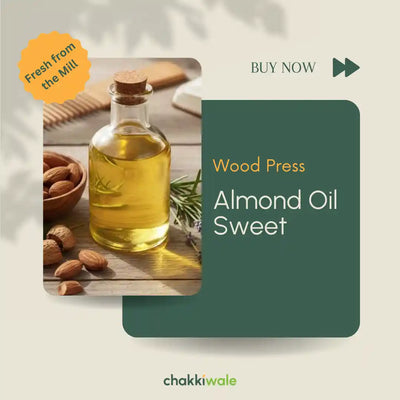 Wood Pressed Sweet Almond Oil (Badam)