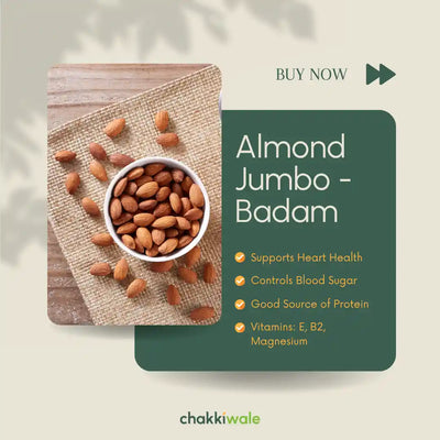 California Nonpareil Almonds (Badam)