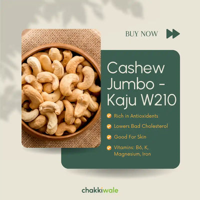 Cashews (Kaju) – W210 Jumbo