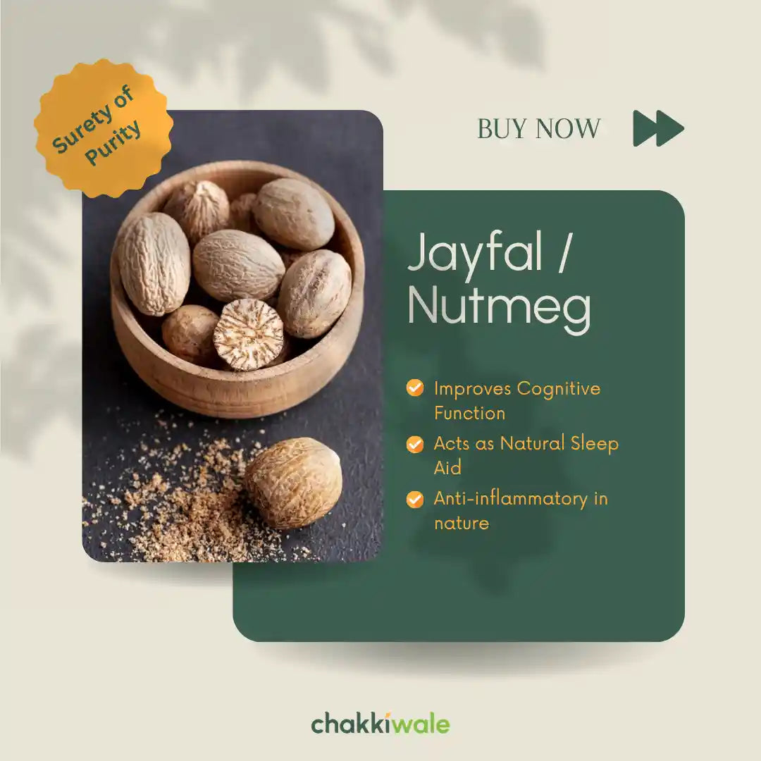 Whole Nutmeg (Jaiphal)