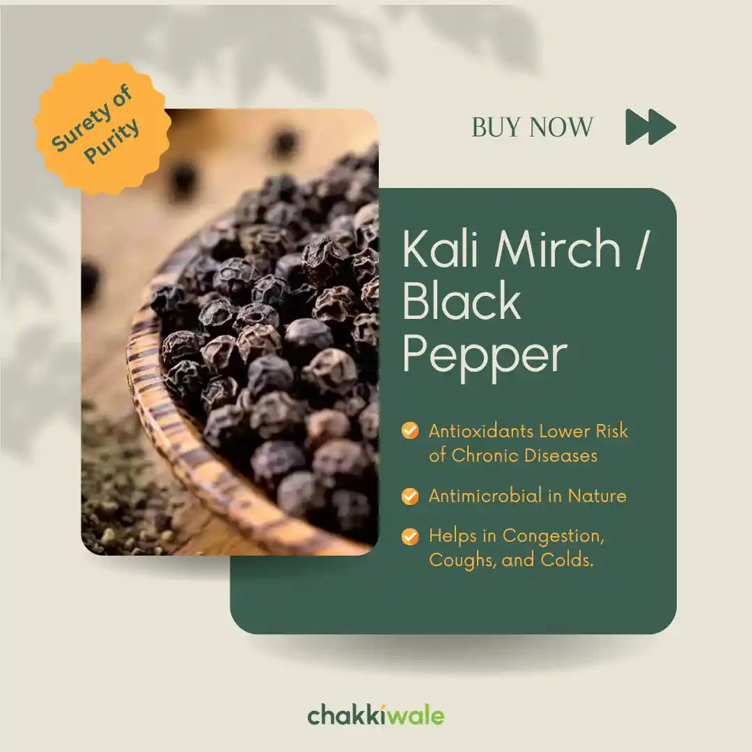 Kali Mirch (Black Pepper)