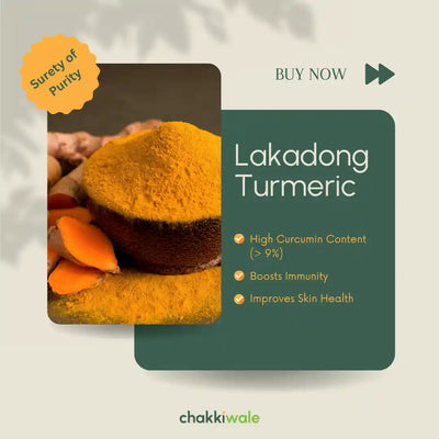 Lakadong Turmeric Powder (Haldi)