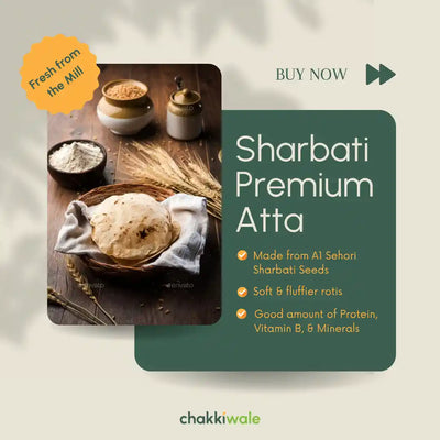 Sharbati Premium (MP) Wheat Flour