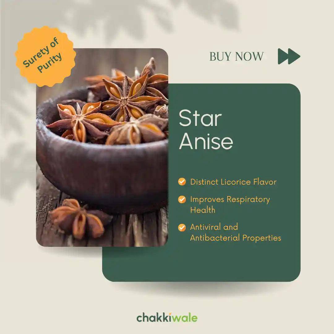 Star Anise (Chakra Phool)
